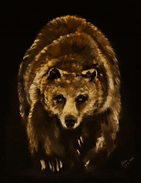 ArteDiAlina.com painting: Hibernation Time ...